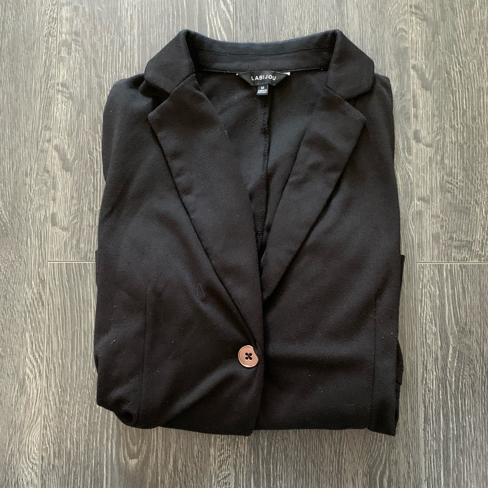One Button Blazer M - image 1